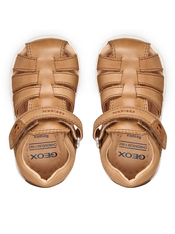 Geox Basutės Geox B Sandal Macchia Boy B254VA 000CL C6627 Ruda