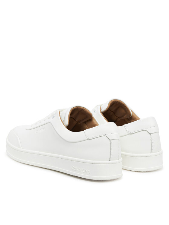 Calvin Klein Sneakersy Calvin Klein Low Top Lace Up Oxford Rubb Lth HM0HM01708 Biały