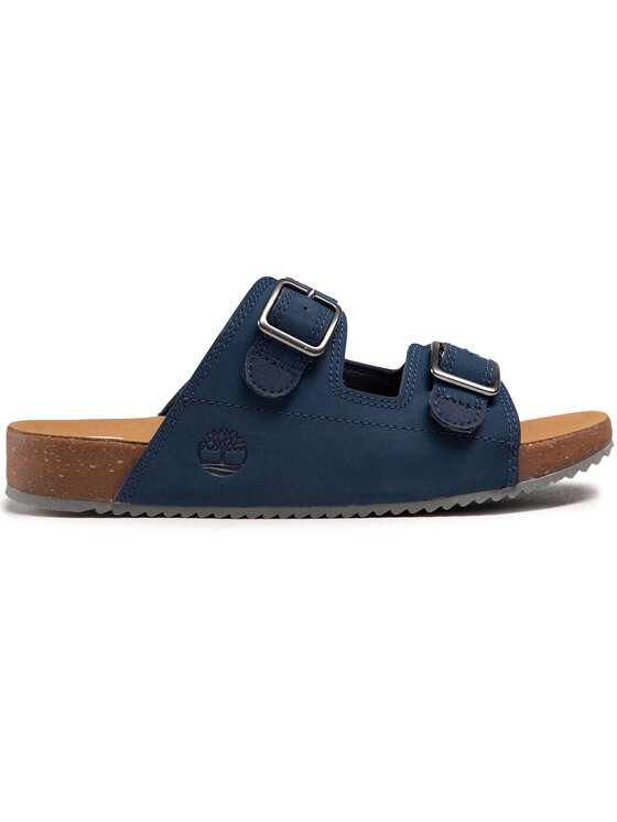 Timberland Šlepetės Timberland Castle Island Slide TB0A431K019 Tamsiai mėlyna