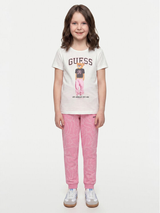 Guess Guess T-shirt J6YI08 K3710 Bijela Regular Fit