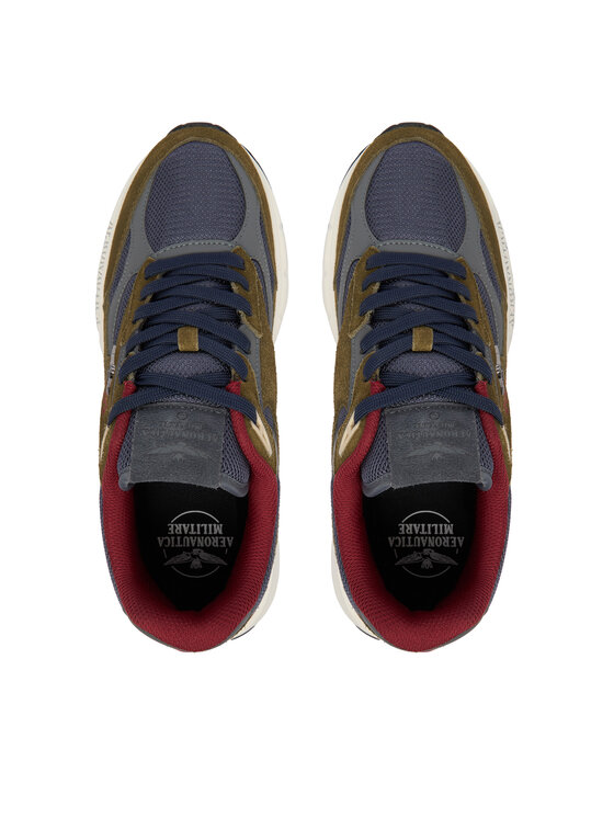 Aeronautica Militare Снікерcи Aeronautica Militare 252SC0318UCT04248 Зелений