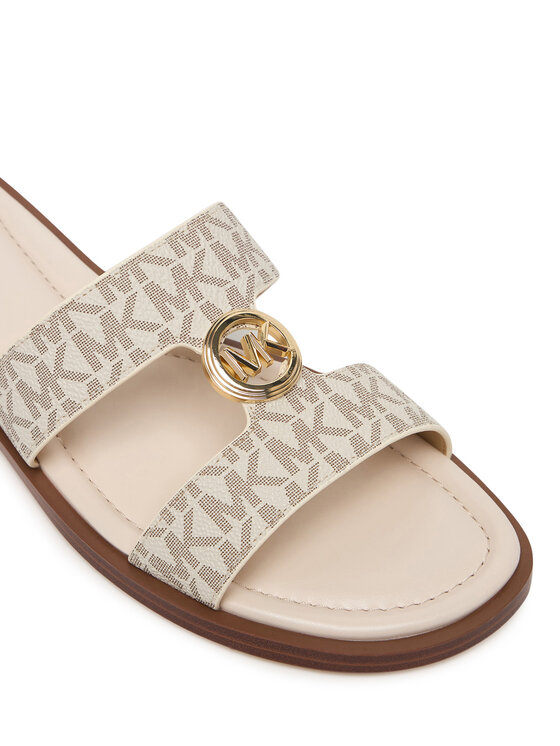 MICHAEL Michael Kors Шльопанці MICHAEL Michael Kors Ering Flat 40S6ERFS2B Écru