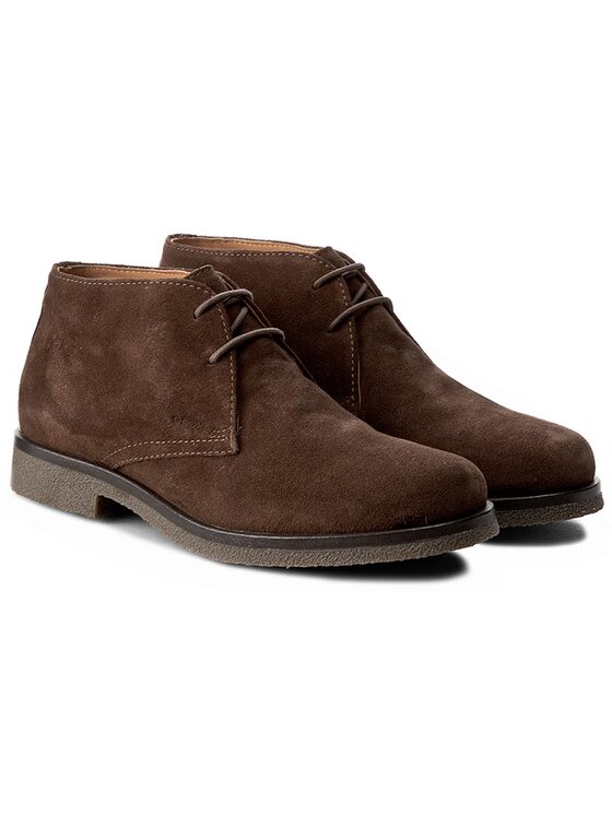 Geox Šnurovacia obuv Geox U Claudio D U2458D 00022 C6007 Hnedá
