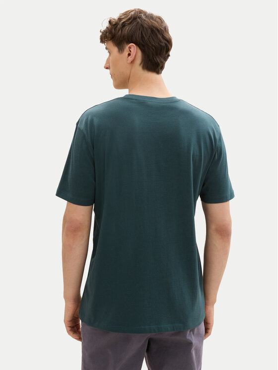 Tom Tailor Denim Tom Tailor Denim T-shirt 1043491 Verde Regular Fit