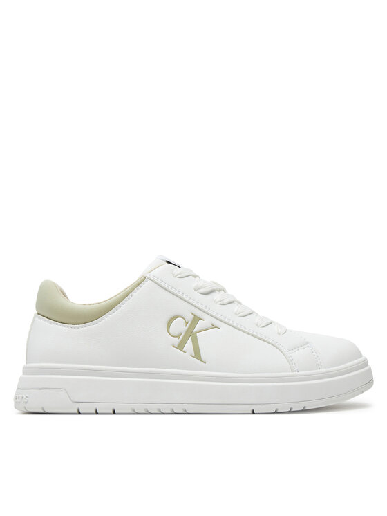 Calvin Klein Jeans Αθλητικά Calvin Klein Jeans Low Cut Lace-Up Sneaker V3X9-81058-1464 S Λευκό