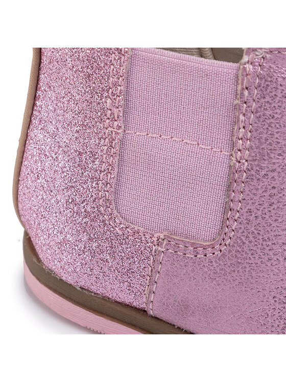 Clarks Šnurovacia obuv Clarks Drew Fun T 261454186 Ružová