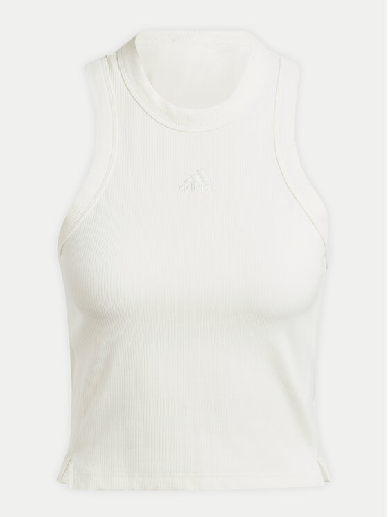 adidas adidas Top Lounge IY6732 Blanco Slim Fit