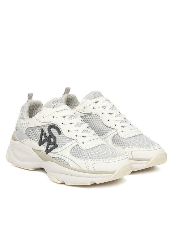 Stuart Weitzman Снікерcи Stuart Weitzman Trainer SH318 Білий