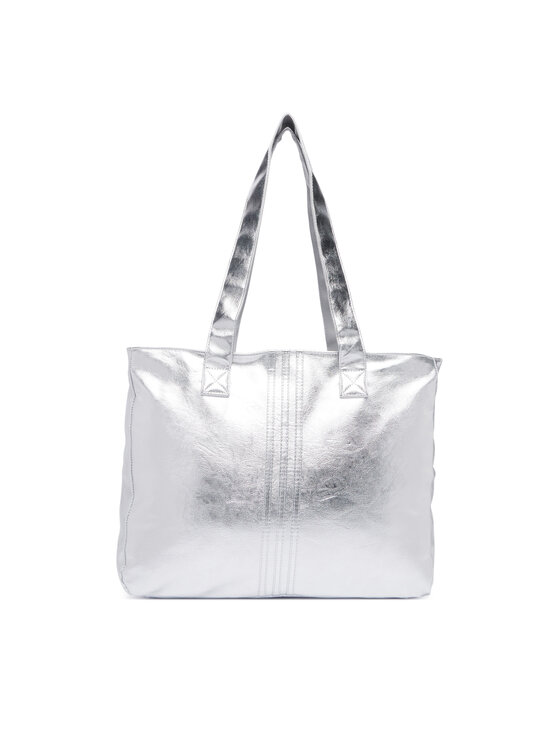 adidas Сумка adidas Shopper Metallic Pu Bag KR1566 Срібний