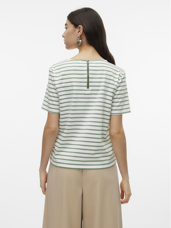 Vero Moda Vero Moda Camiseta Abby 10304716 Verde Regular Fit