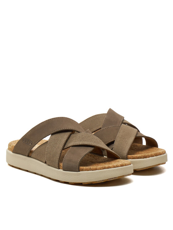 Keen Παντόφλες Keen Elle Mixed 1027277 Καφέ