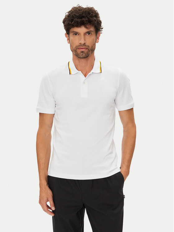 K-Way K-Way Polo Jud K1125DW Blanco Regular Fit