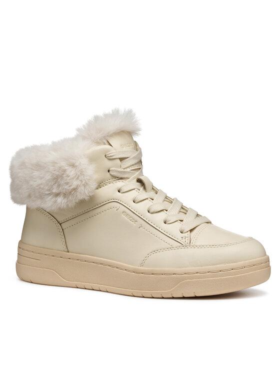 Geox Сникърси Geox D Sedral Court D564QC 00085 C1122 Екрю