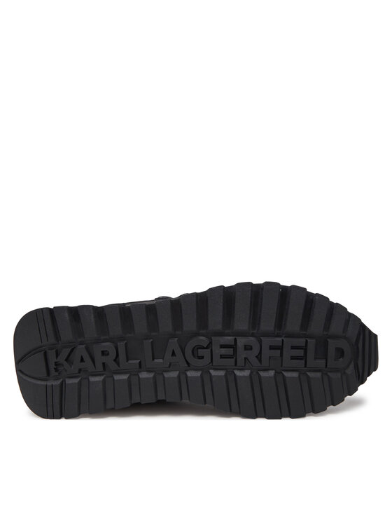 KARL LAGERFELD Sneakersy KARL LAGERFELD Kairo KL51124 Čierna