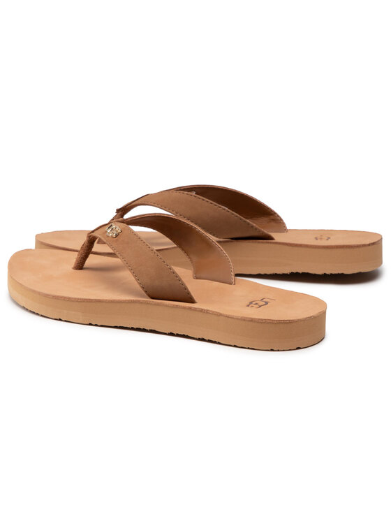 Ugg В'єтнамки Ugg W Tawney Logo 1119997 Бежевий