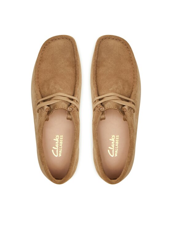 Clarks Polobotky Clarks WallabeeEvoSh 261747474 Béžová