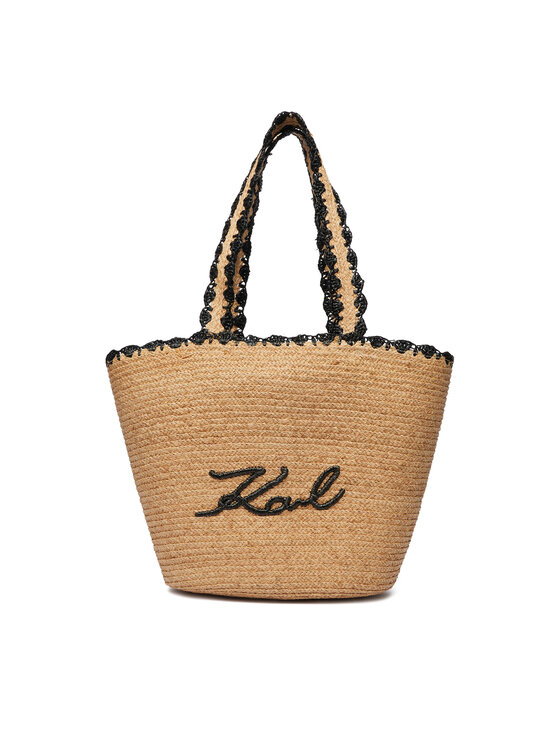 KARL LAGERFELD Handtasche KARL LAGERFELD B1W46070 Beige