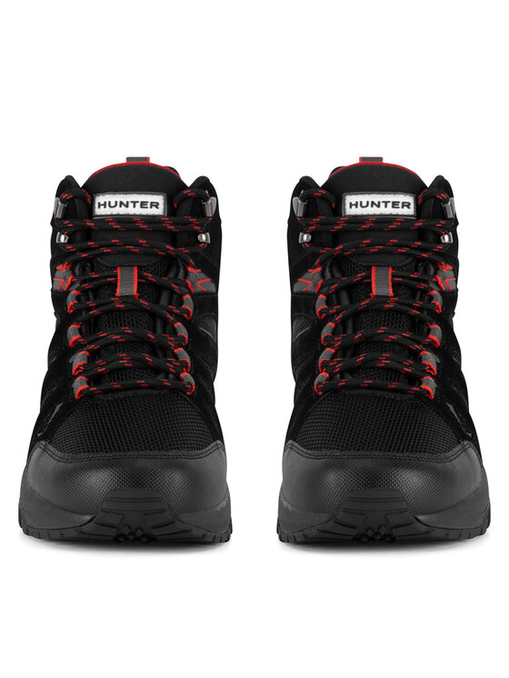 Hunter Трекінгові черевики Hunter MASON MID HIKER WP Чорний