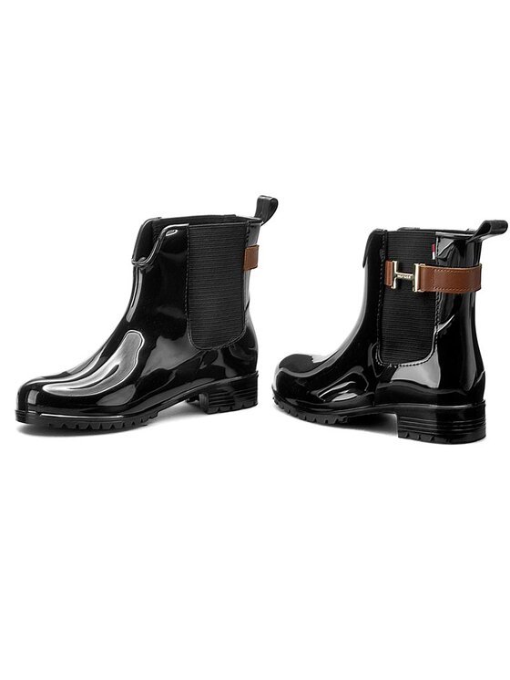 Tommy Hilfiger Gumáky Tommy Hilfiger Oxley 7R FW56821567 Čierna