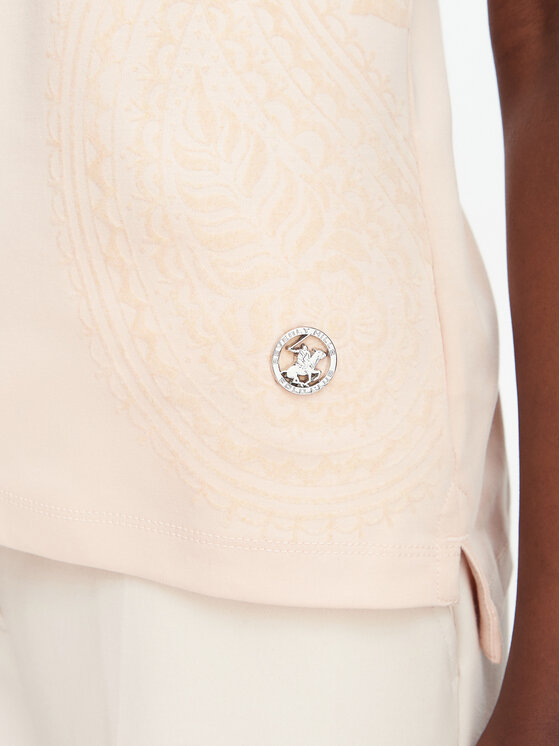 Beverly Hills Polo Club Beverly Hills Polo Club Polo L2608-HR Rosa claro Regular Fit