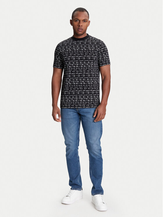KARL LAGERFELD KARL LAGERFELD T-shirt 755040 553225 Nero Regular Fit