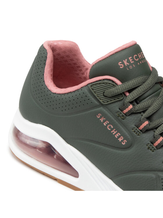 Skechers Sneakersy Skechers Uno 2 2nd Best 155542/OLV Zelená