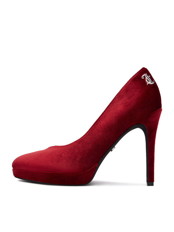 Juicy Couture Čevlji z visoko peto Juicy Couture EO-C5168-1 Bordo rdeča
