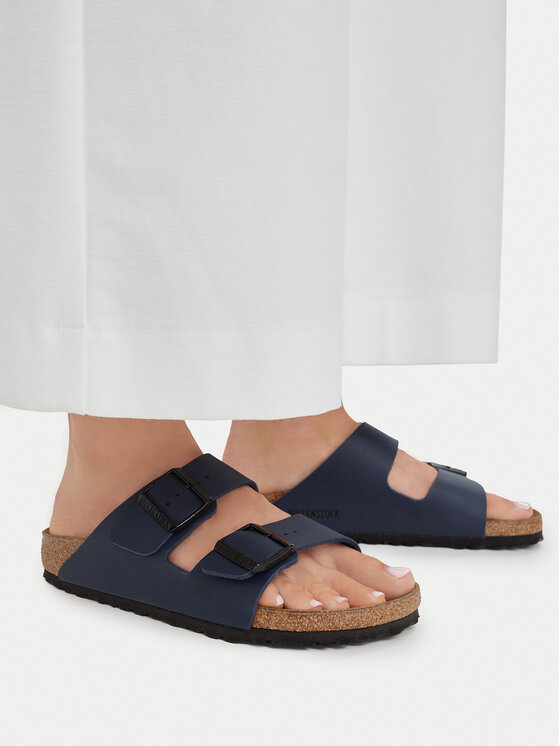 Nazouváky Birkenstock Arizona Birko-Flor 051753 Tmavomodrá