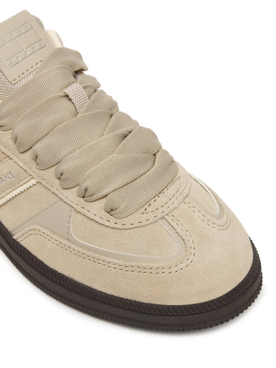 Tommy Jeans Laisvalaikio batai Tommy Jeans The Greenwich Edge Suede EN0EN02924 Smėlio