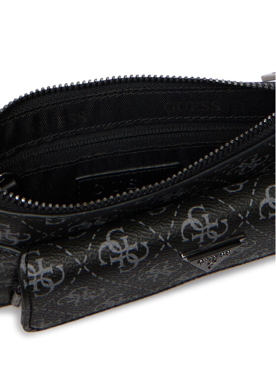 Guess Плоска сумка Guess HMMILO P6391 Чорний
