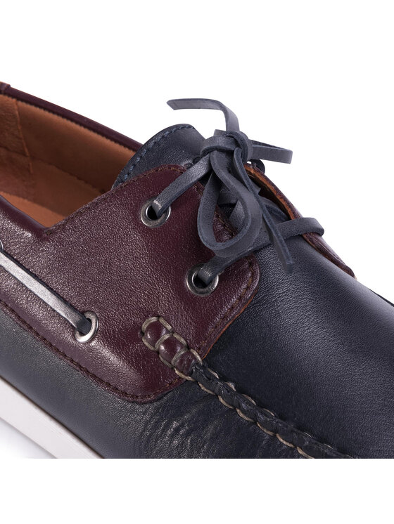 GINO ROSSI Mokasíny Gino Rossi MMU521-BARI-01 Tmavomodrá