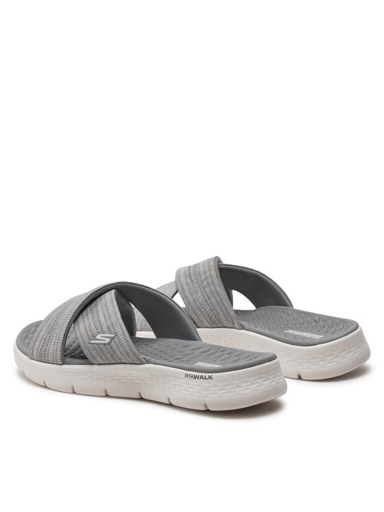 Skechers Papucs Skechers Go Walk Flex Sandal-Impressed 141420/GRY Szürke