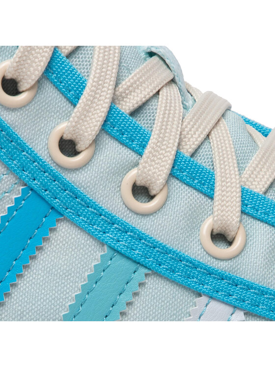 adidas Кеди adidas Nizza Platform Mid GX4604 Голубий