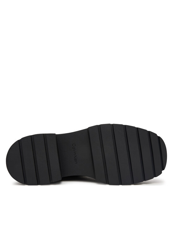 Calvin Klein Bokacsizma Calvin Klein Chunky Ankle Boot Lth Hdw HW0HW03202 Sötétbarna