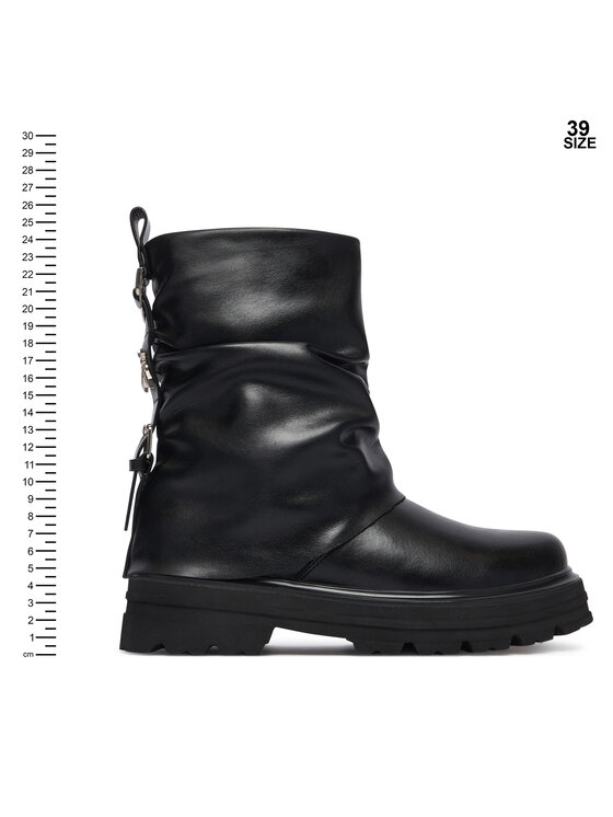 Patrizia Pepe Čizme Patrizia Pepe PJ432.01 Crna