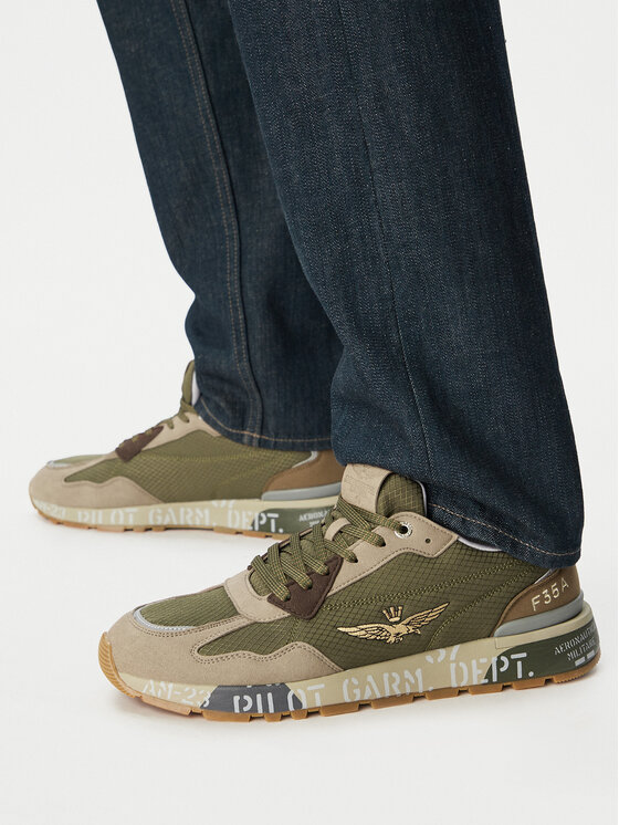 Aeronautica Militare Снікерcи Aeronautica Militare 261SC0276UCT04327 Зелений