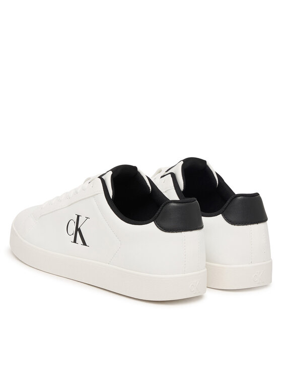 Calvin Klein Laisvalaikio batai Calvin Klein 3 Cupsole Derby Pu Smo HM0HM02458 Balta
