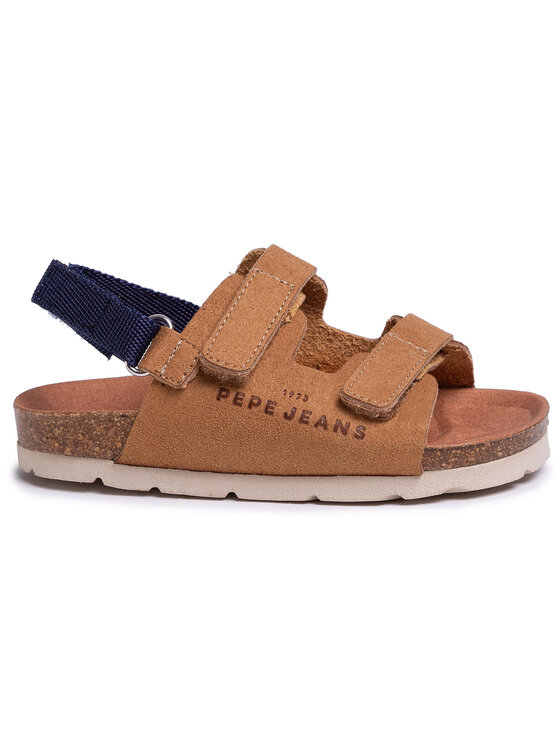 Sandále Pepe Jeans Velcro Kids PBS90038 Hnedá | Eobuv.sk