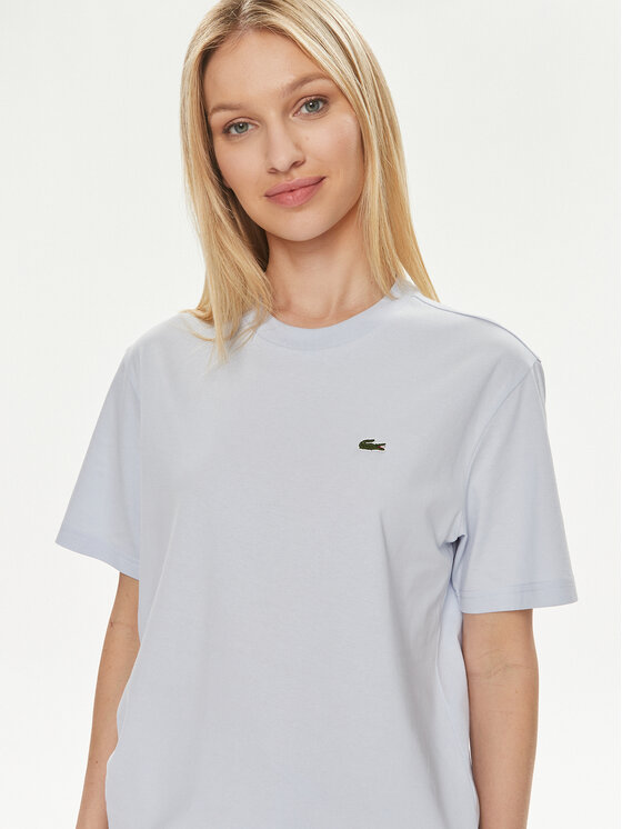 Lacoste Lacoste Футболка TF7215 Блакитний Loose Fit
