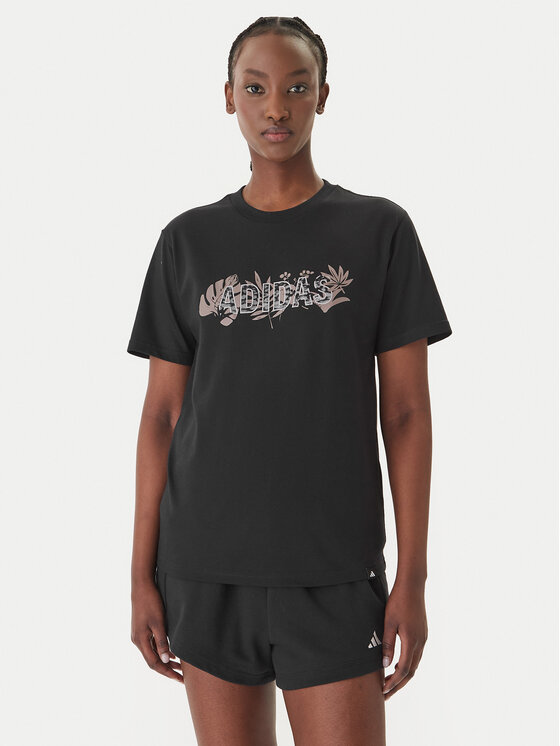 adidas adidas Camiseta Animal Graphic KB7147 Negro Regular Fit
