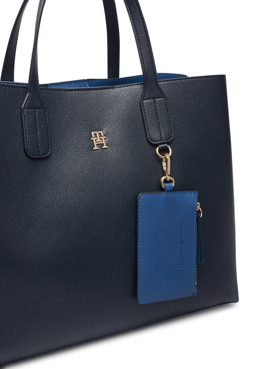 Tommy Hilfiger Táska Tommy Hilfiger Th Icon Satchel AW0AW18723 Sötétkék