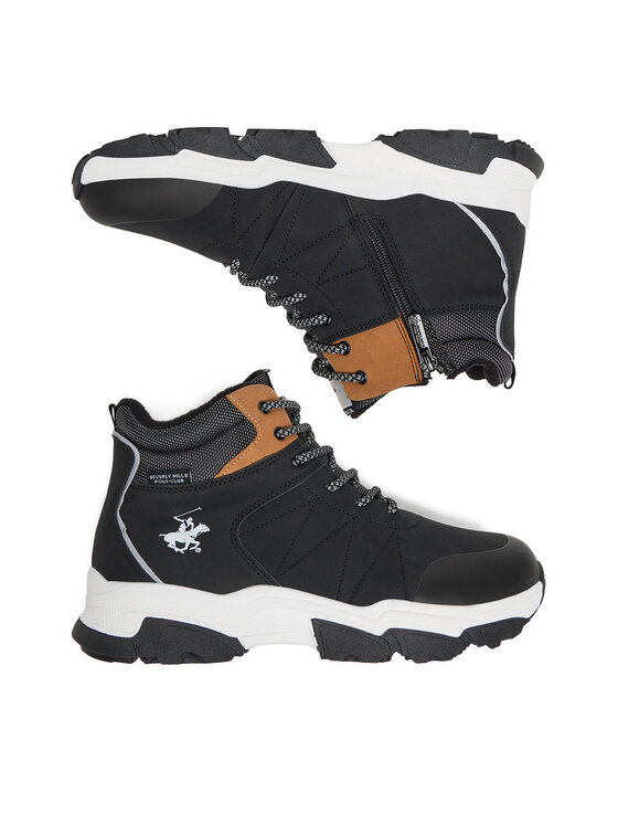 Beverly Hills Polo Club Kotníková obuv Beverly Hills Polo Club CEO-AVO-3299-002A Černá