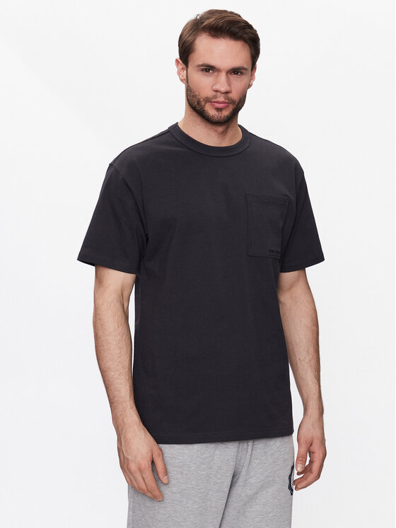 New Balance New Balance Camiseta Athletics Nature State MT23567 Negro Relaxed Fit