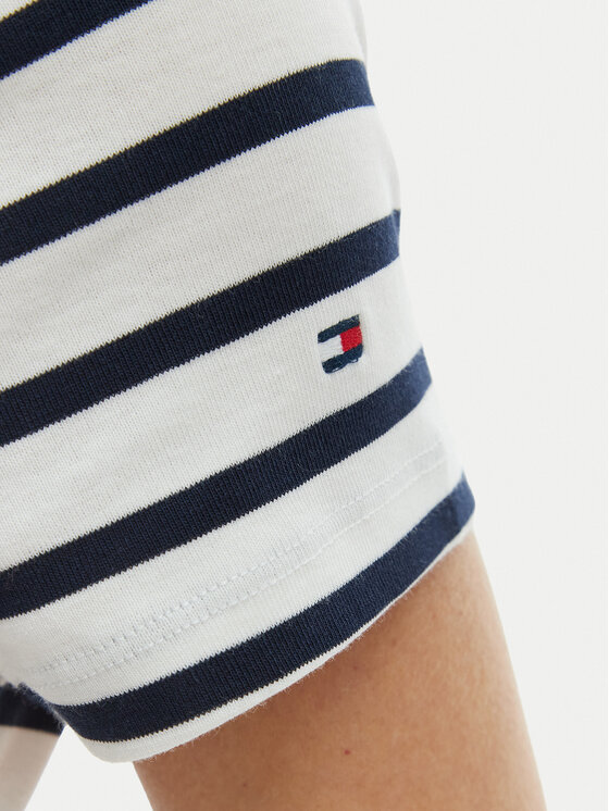 Tommy Hilfiger Tommy Hilfiger Camiseta WW0WW49250 Écru Slim Fit