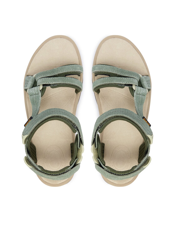 Teva Sandały Teva Terra Fi Lite Suede 1124035 Zielony