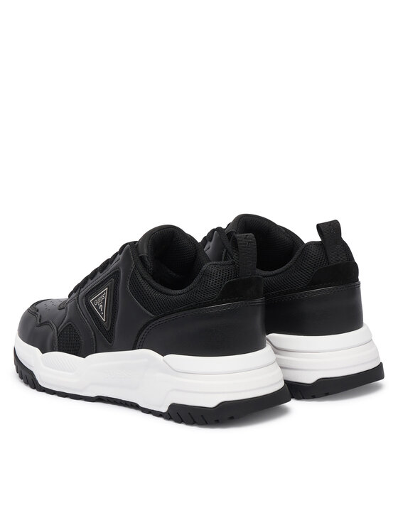 Guess Sneakers Guess FMFHEL ELL12 Negru