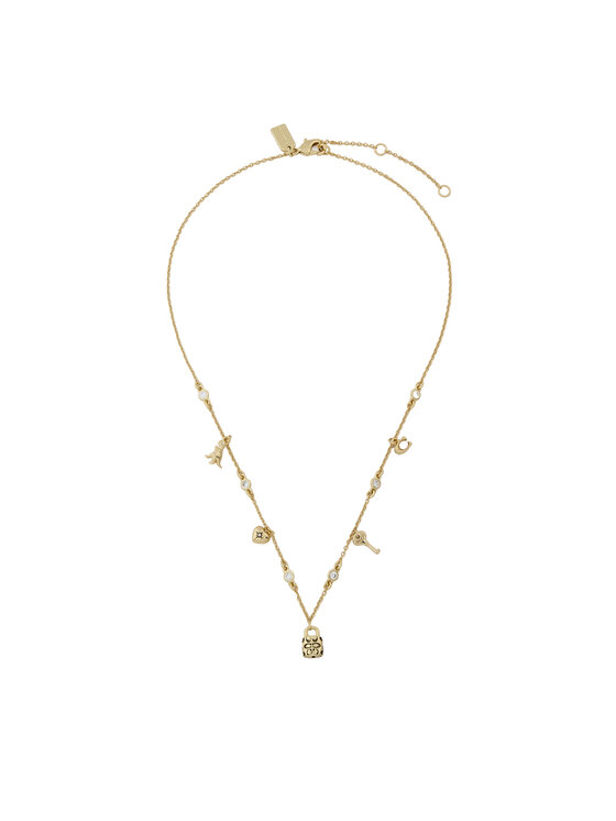 Coach Náhrdelník Coach 37448325 Zlatá