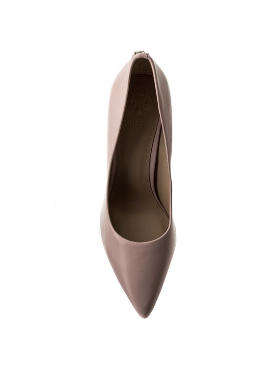 Guess Туфлі на шпильці Guess Blix6 FLBL61 LEA08 Рожевий