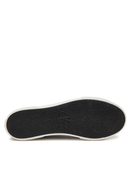 Calvin Klein Jeans Tenis superge Calvin Klein Jeans Ess Vulc Low Cv Mg Wn YW0YW01762 Črna