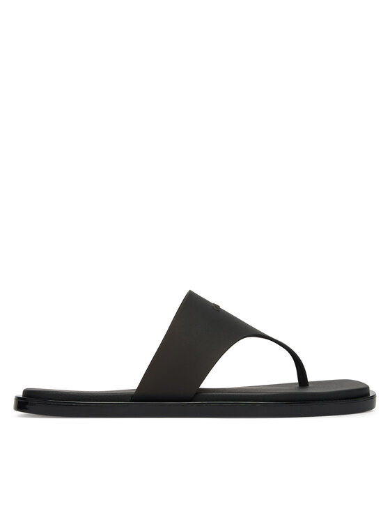 Calvin Klein Infradito Calvin Klein Jelly Sandal Thong Mat Tran Tpu HW0HW02964 Nero